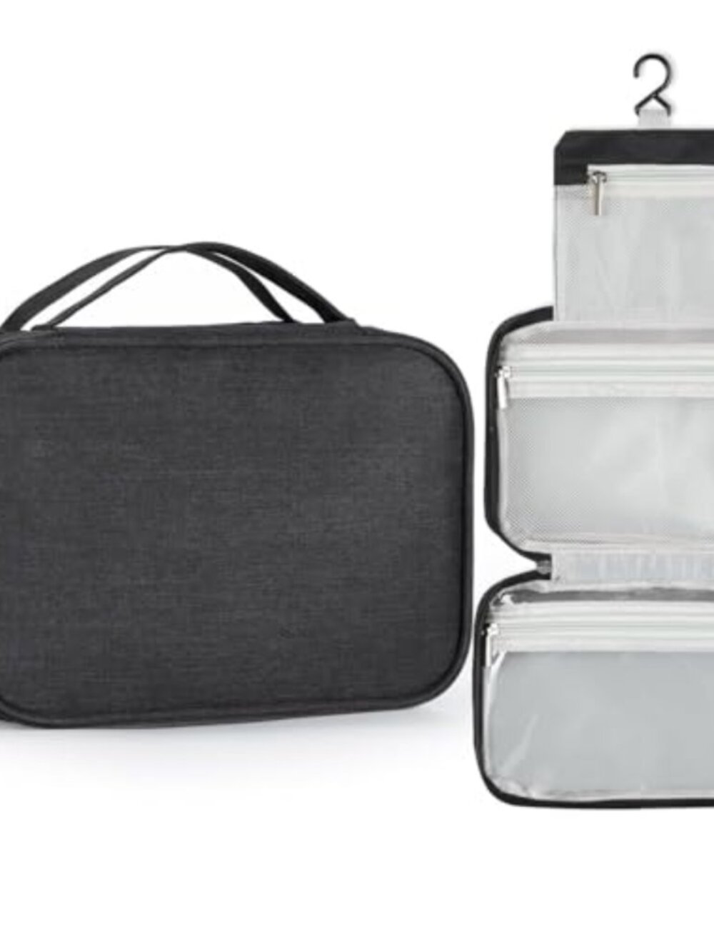 Waterproof Hanging Travel Toiletry Bag Foldable Shower Organizer